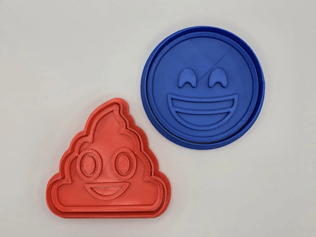 Cortador De Galletas - Emojis (pack 2 Unidades) 3