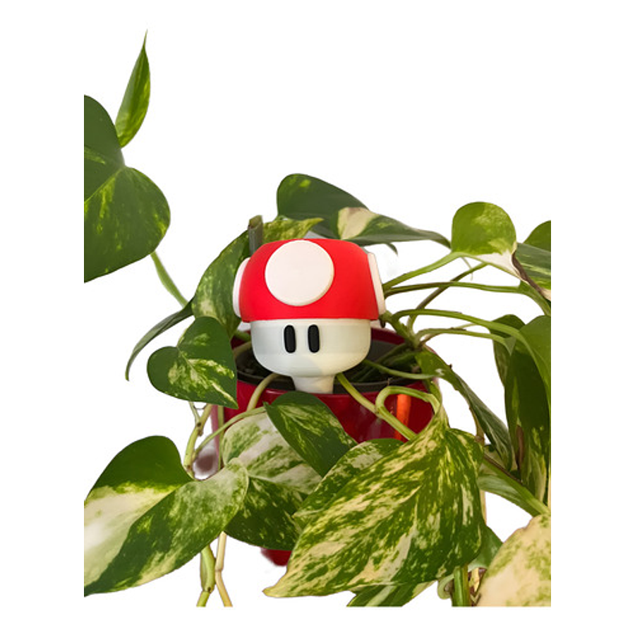 Globo De Riego Para Plantas - Hongo Mario Bros
