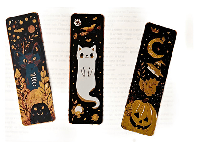 Marcapáginas - Halloween (pack 3 Unidades) 1