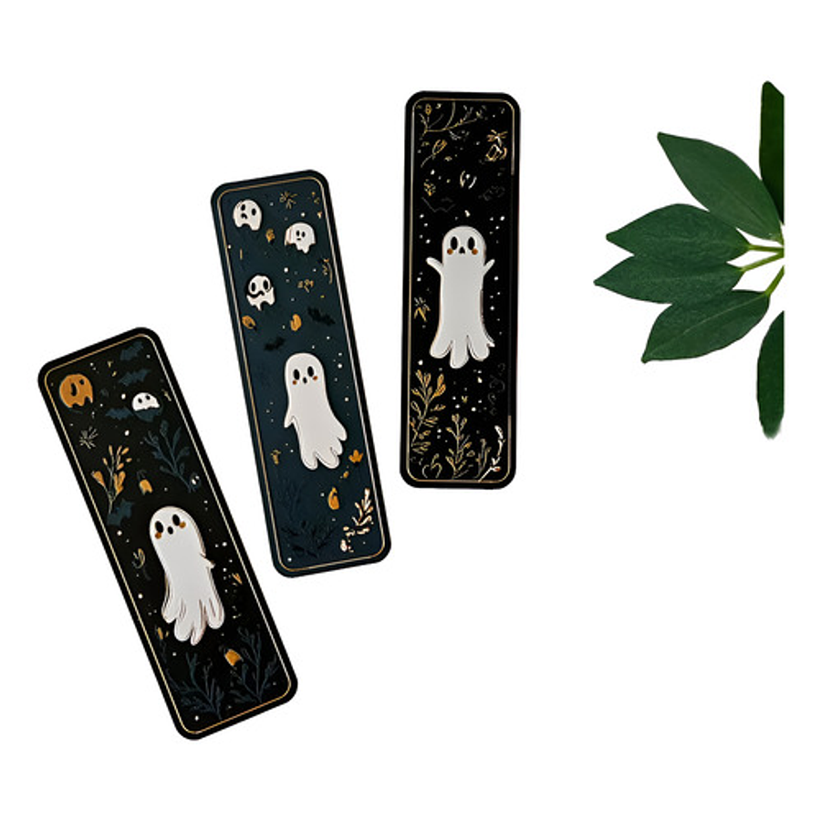 Marcapáginas - Halloween (pack 3 Unidades)