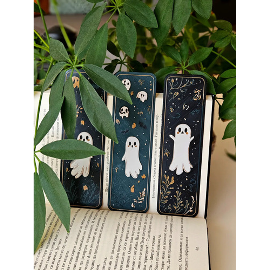 Marcapáginas - Halloween (pack 3 Unidades)