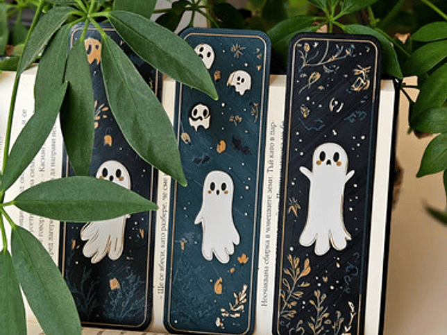 Marcapáginas - Halloween (pack 3 Unidades) 2