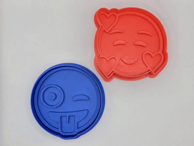 Cortador De Galletas - Emojis (pack 2 Unidades) 2