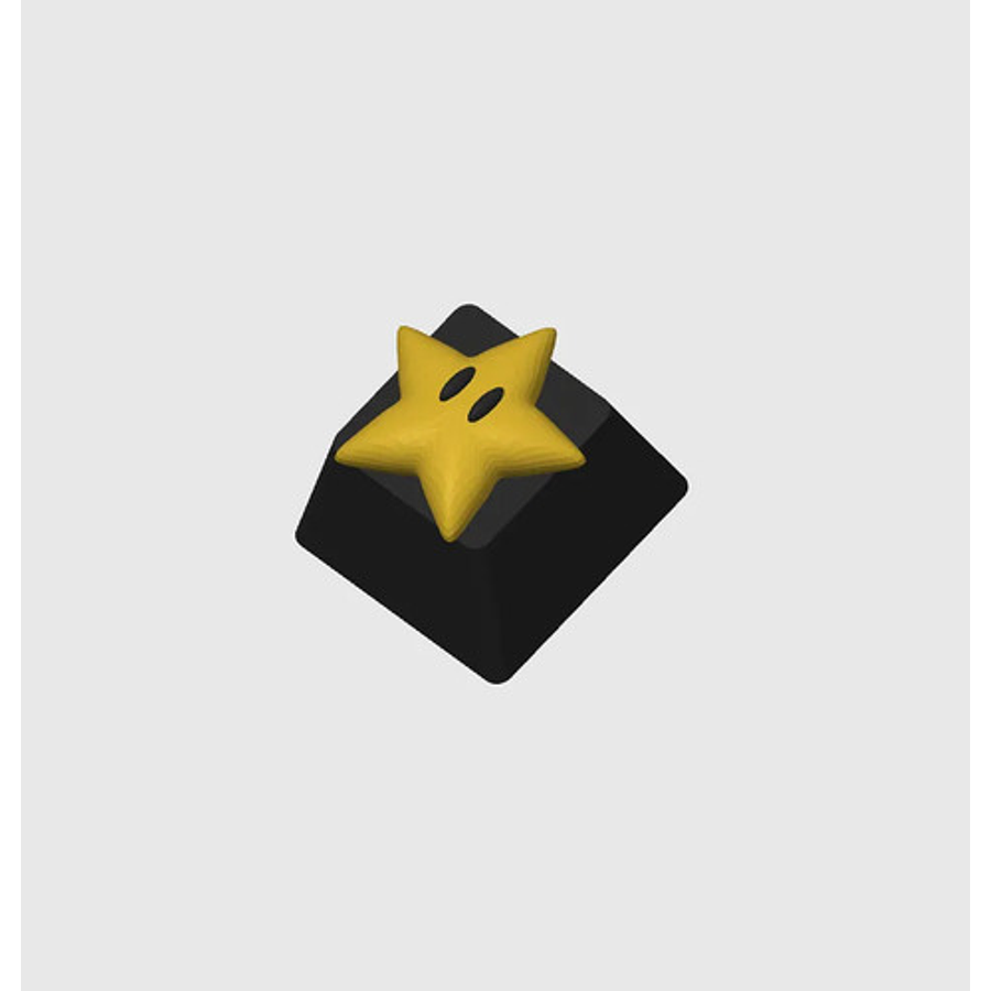 Keycap - Estrella Mario Super