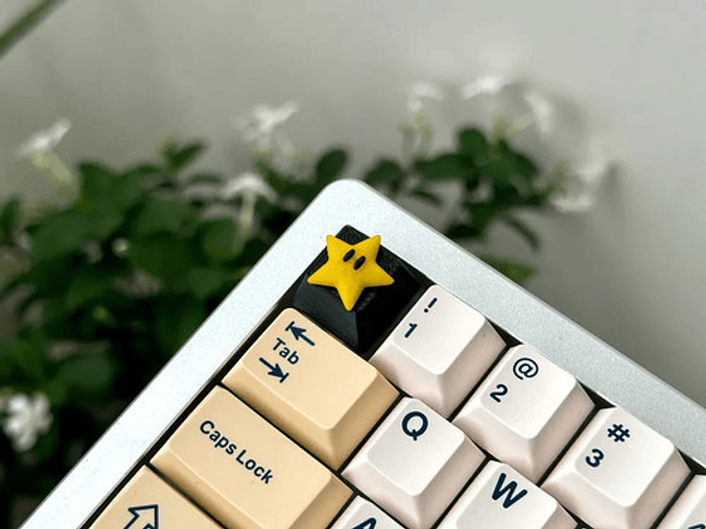 Keycap - Estrella Mario Super 3