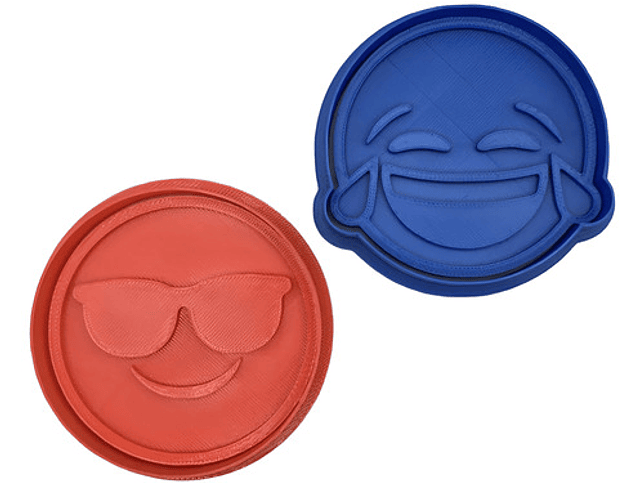 Cortador De Galletas - Emojis (pack 2 Unidades) 1