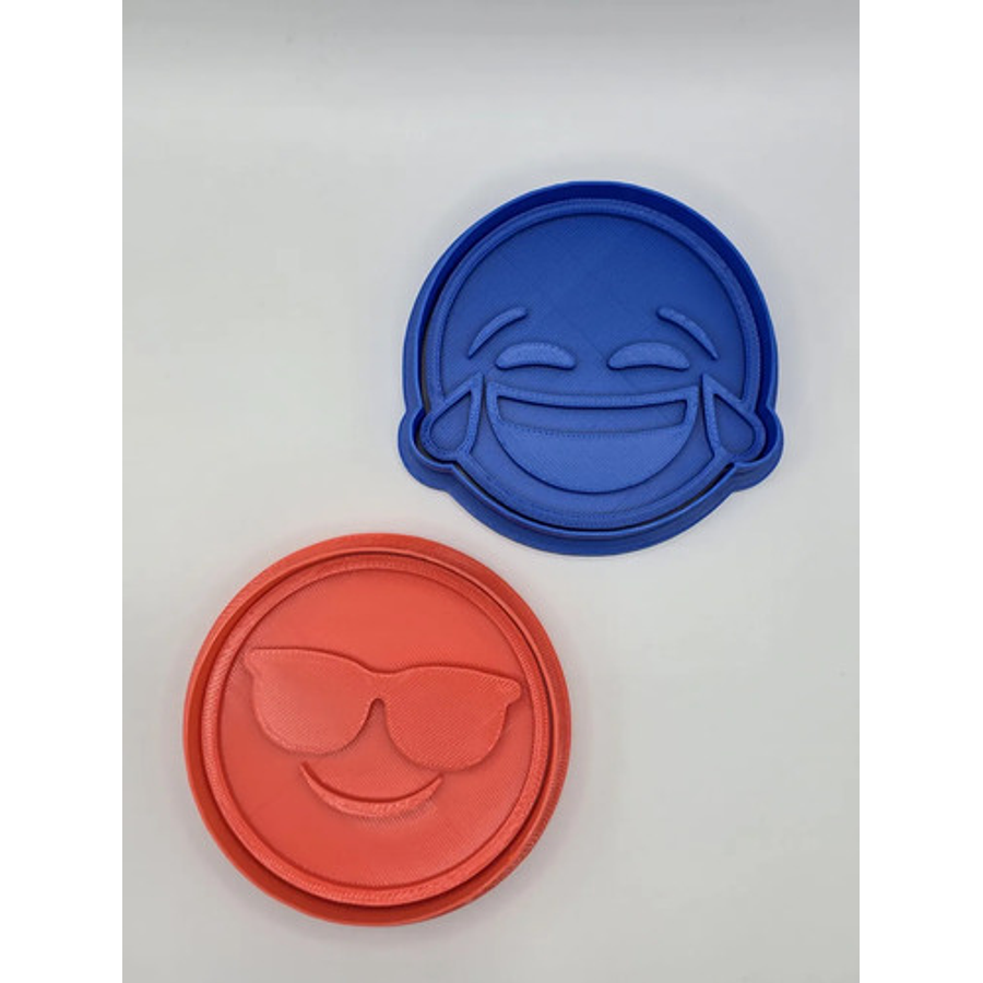 Cortador De Galletas - Emojis (pack 2 Unidades)