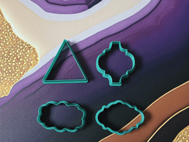 Cortador De Galletas - Marcos Y Formas (pack 4 Unidades) 3