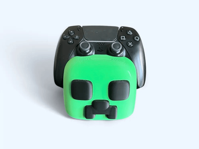 Soporte Para Mando Ps5  - Diseño Creeper Minecraft 3