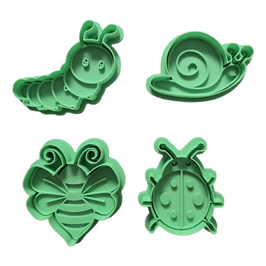 Cortador De Galletas - Insectos (pack 4 Unidades)