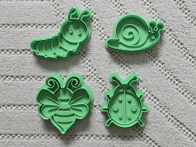 Cortador De Galletas - Insectos (pack 4 Unidades) 2