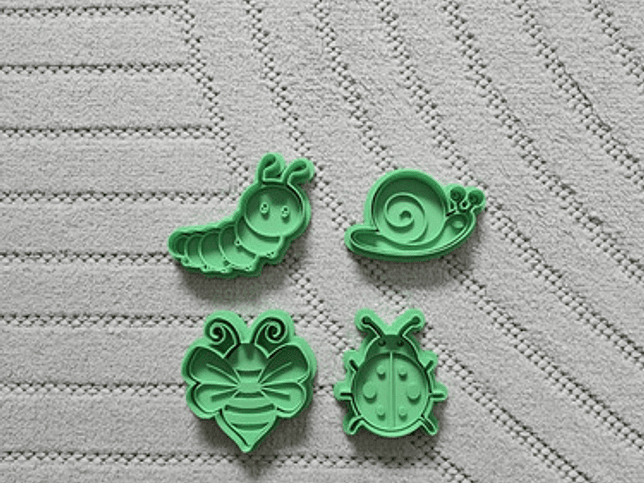 Cortador De Galletas - Insectos (pack 4 Unidades) 3