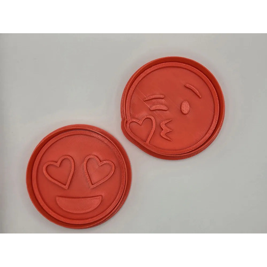 Cortador De Galletas - Emojis (pack 2 Unidades)