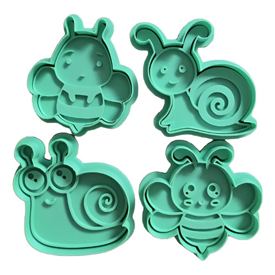 Cortador De Galletas - Insectos (pack 4 Unidades)