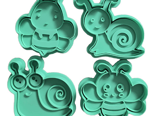 Cortador De Galletas - Insectos (pack 4 Unidades) 1