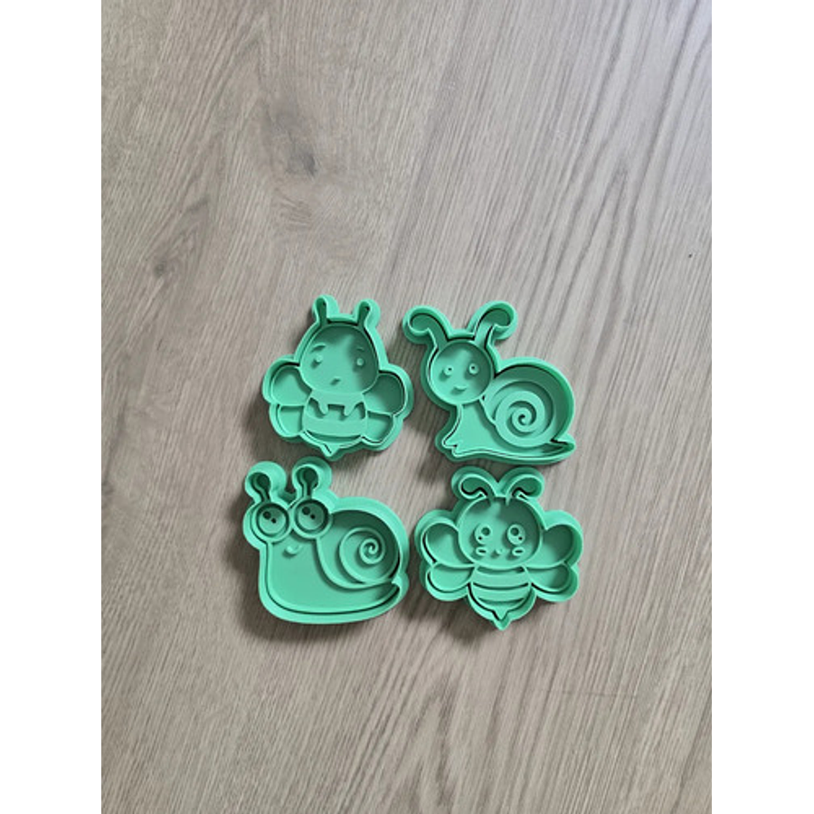 Cortador De Galletas - Insectos (pack 4 Unidades)