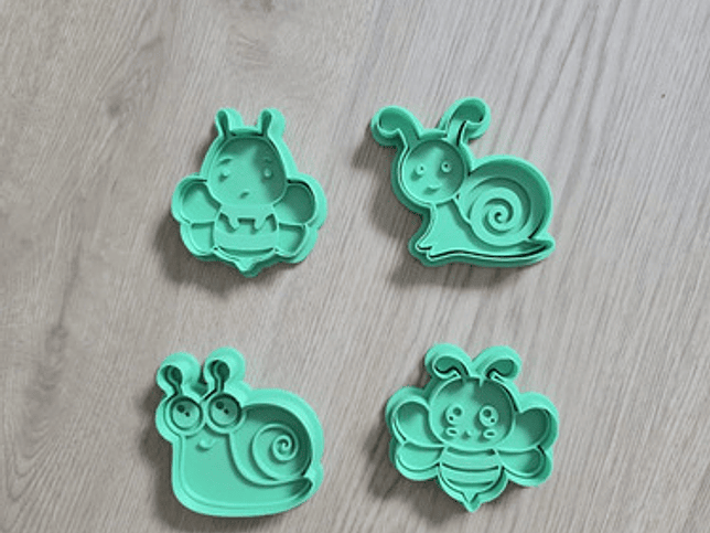 Cortador De Galletas - Insectos (pack 4 Unidades) 3