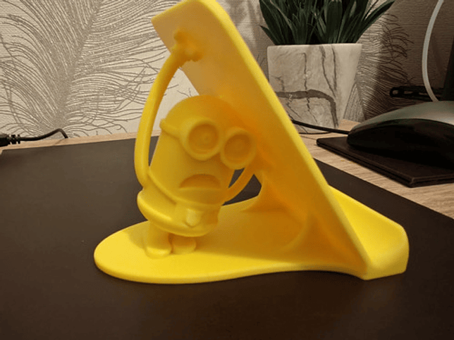 Apoya Celular - Diseño Minion 3