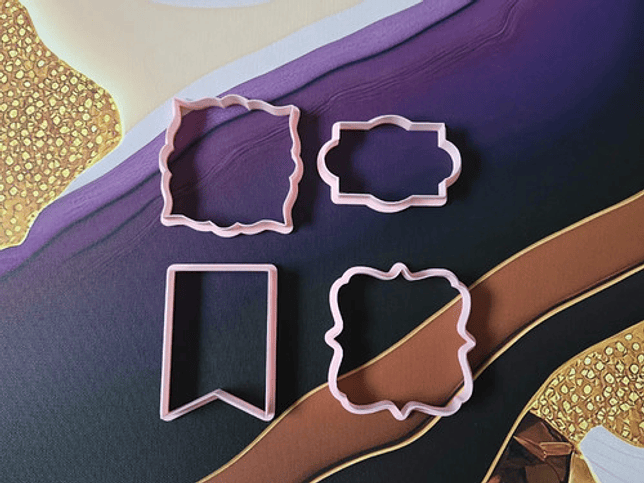 Cortador De Galletas - Marcos Y Formas (pack 4 Unidades) 3