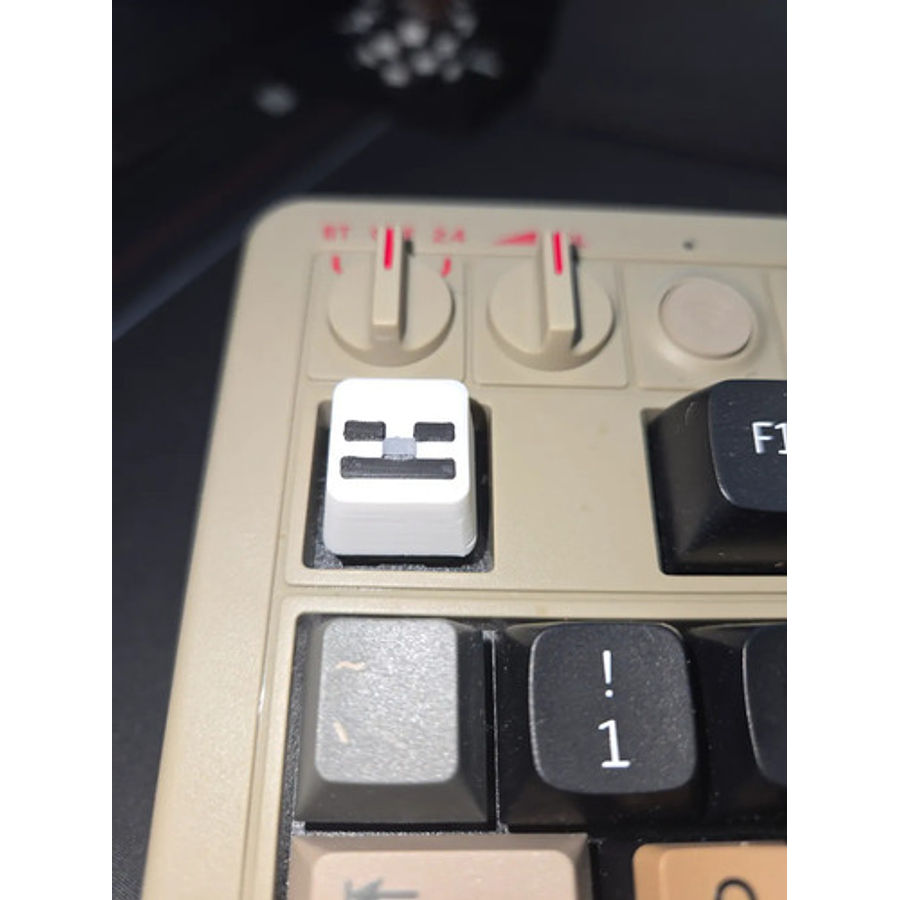 Keycap - Esqueleto Minecraft