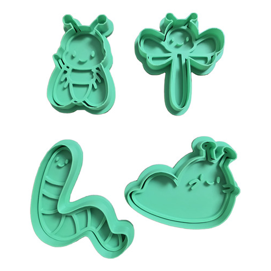Cortador De Galletas - Insectos (pack 4 Unidades)