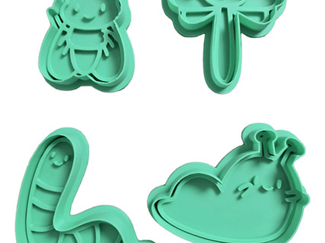 Cortador De Galletas - Insectos (pack 4 Unidades) 1