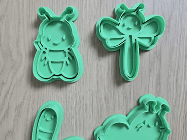 Cortador De Galletas - Insectos (pack 4 Unidades) 3