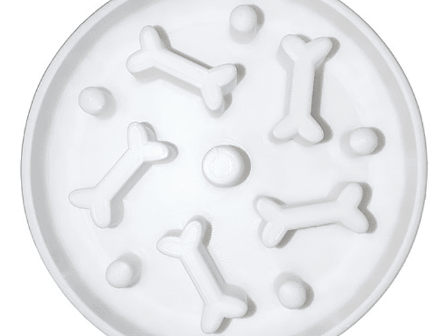 Plato Comedero Lento Para Mascotas 1