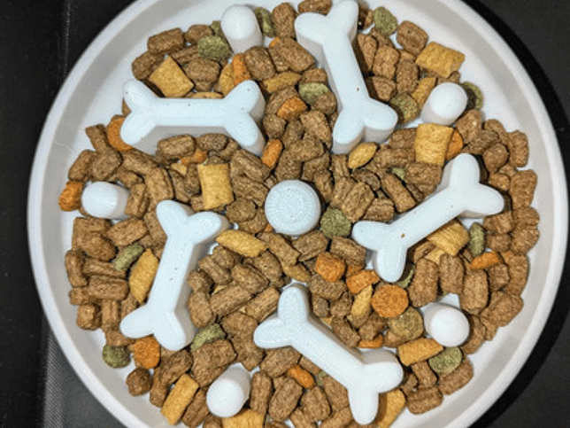 Plato Comedero Lento Para Mascotas 2