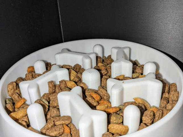 Plato Comedero Lento Para Mascotas 3