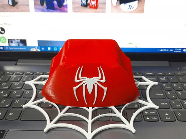 Soporte Para Mando Ps5, Ps4 - Diseño Spiderman 2