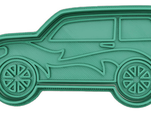Cortador De Galletas - Diseño Autos 1
