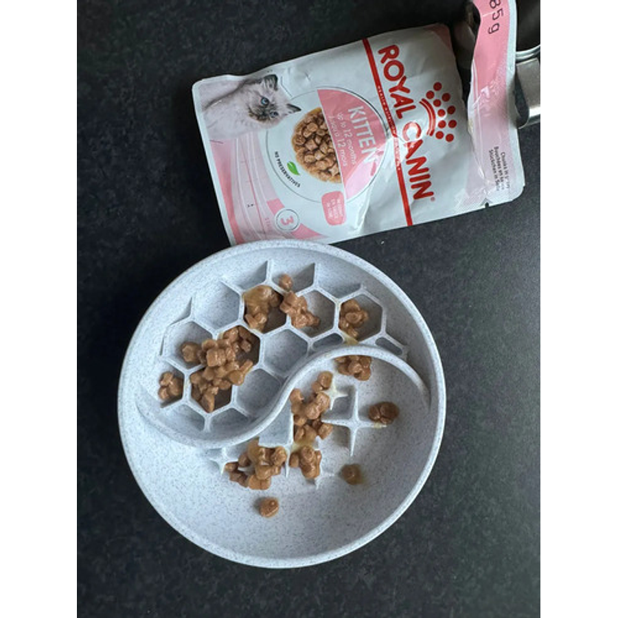 Plato Comedero Lento Para Mascotas