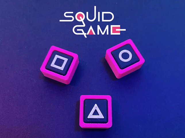 Keycap - Juego Del Calamar (3 Unidades) 3