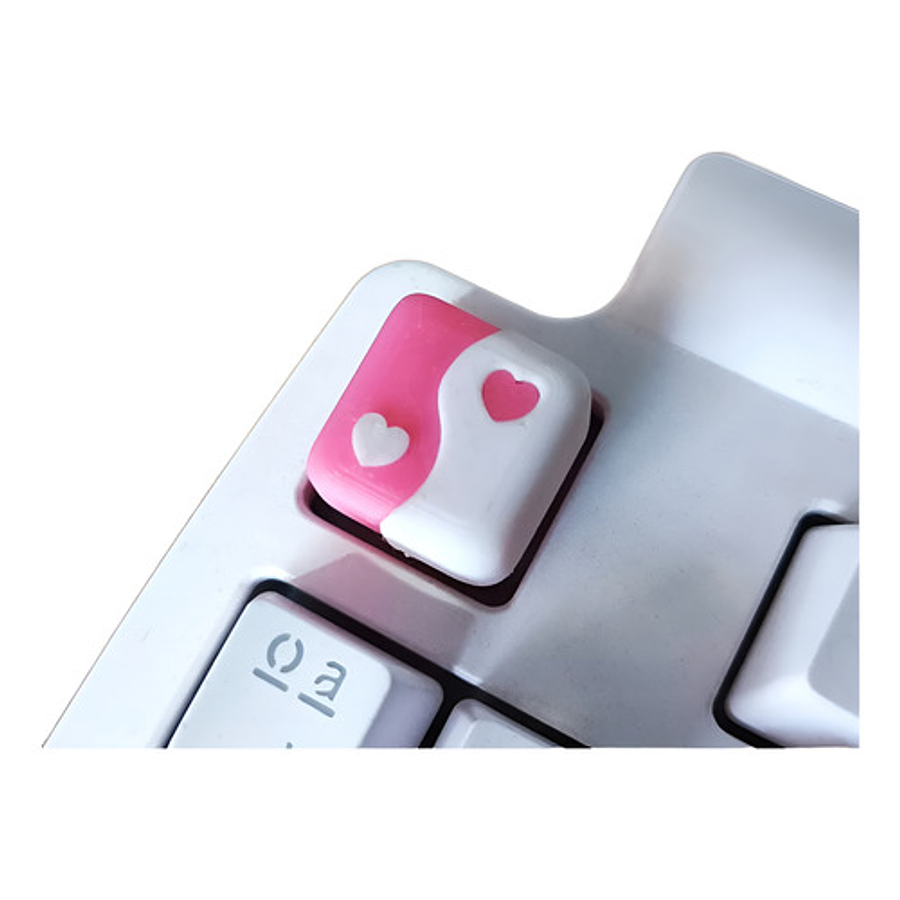 Keycap - Ying Yang Corazón