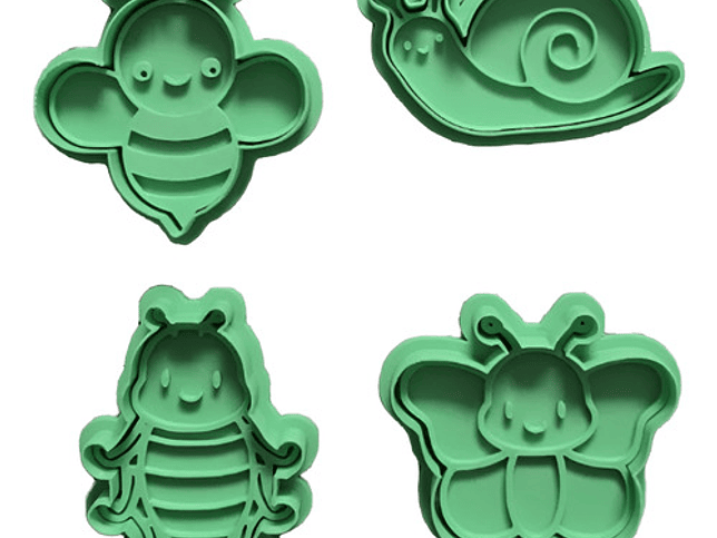 Cortador De Galletas - Insectos (pack 4 Unidades) 1