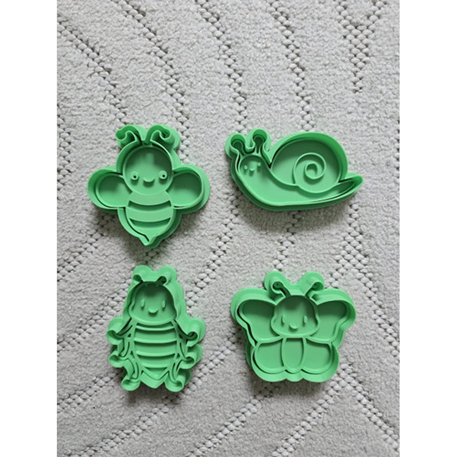 Cortador De Galletas - Insectos (pack 4 Unidades)