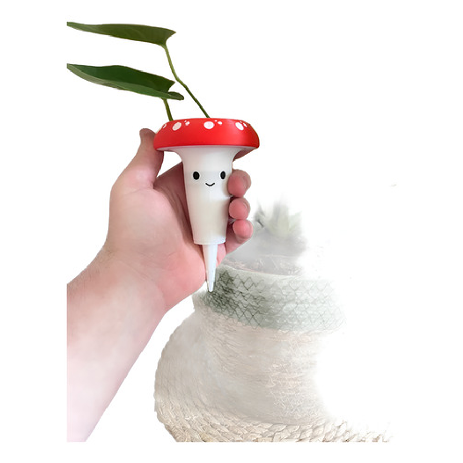 Globo De Riego Para Plantas - Diseño Honguito