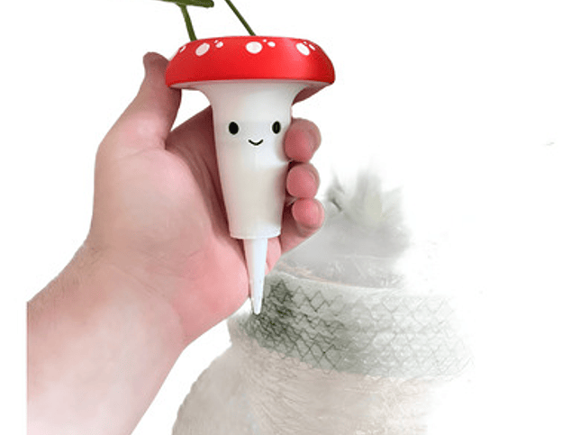 Globo De Riego Para Plantas - Diseño Honguito 1