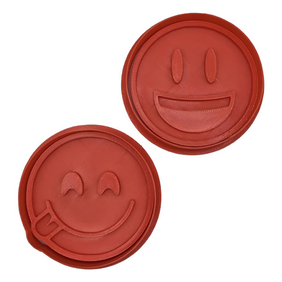 Cortador De Galletas - Emojis (pack 2 Unidades)