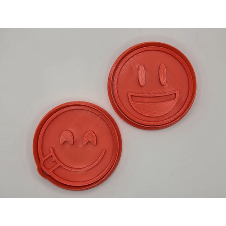 Cortador De Galletas - Emojis (pack 2 Unidades)