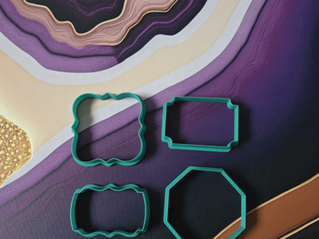 Cortador De Galletas - Marcos Y Formas (pack 4 Unidades) 2