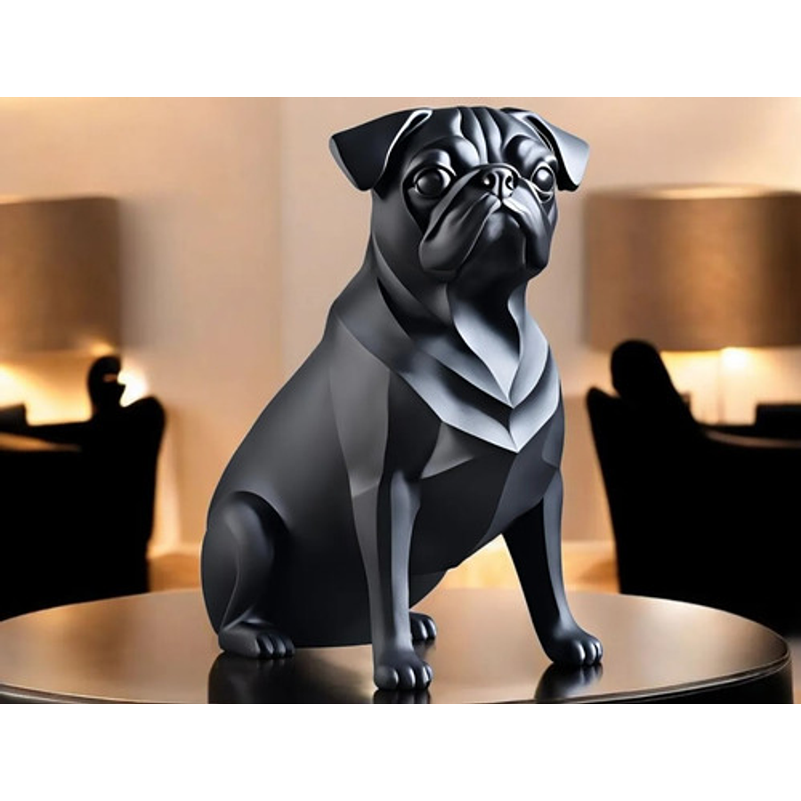 Decoración - Pug Minimalista