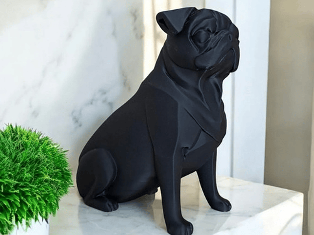 Decoración - Pug Minimalista 3