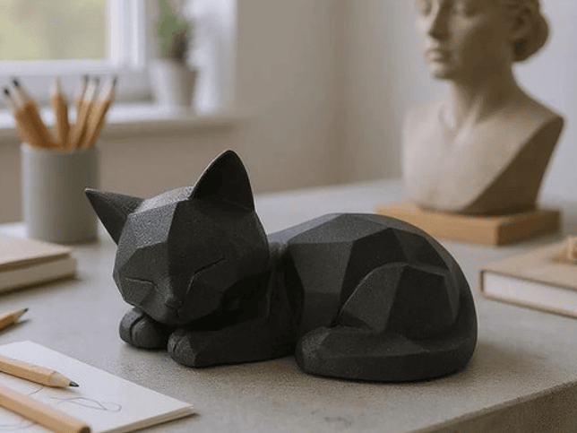 Decoración - Gatito Minimalista 5