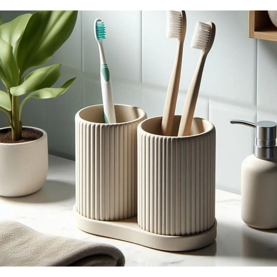 Conjunto De Porta Cepillo De Dientes