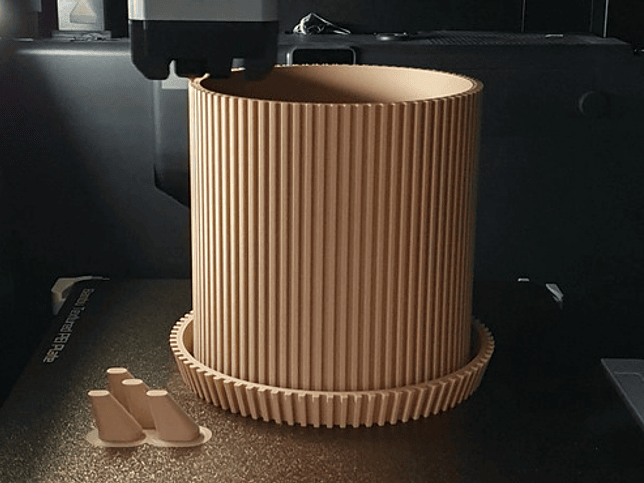 Macetero Moderno Con Patas 3