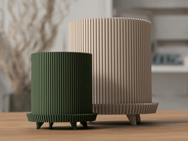 Macetero Moderno Con Patas 4