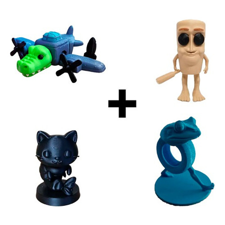 Figuras Italian Brainrot Pack Coleccionable (4 Unidades)