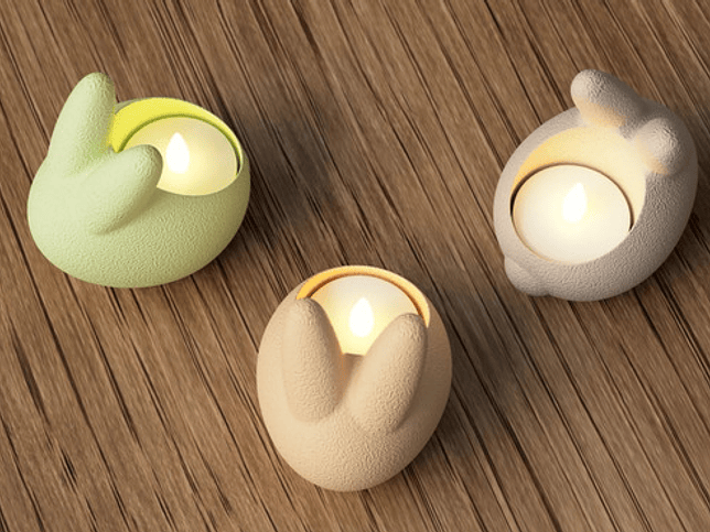 Porta Lámparas Led - Conejo 4